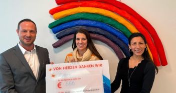 Ayming unterstützt Kinderhospiz mit großzügiger Spende Ayming unterstützt Kinder- und Jugendhospiz mit großzügiger (Foto: Ayming Deutschland GmbH)