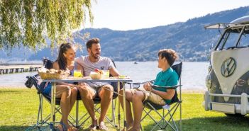 Individuelles Campingvergnügen am Faaker See, Ossiacher See und (Foto: Region Villach Tourismus oder Kärnten Werbung. Michael Stabentheiner)